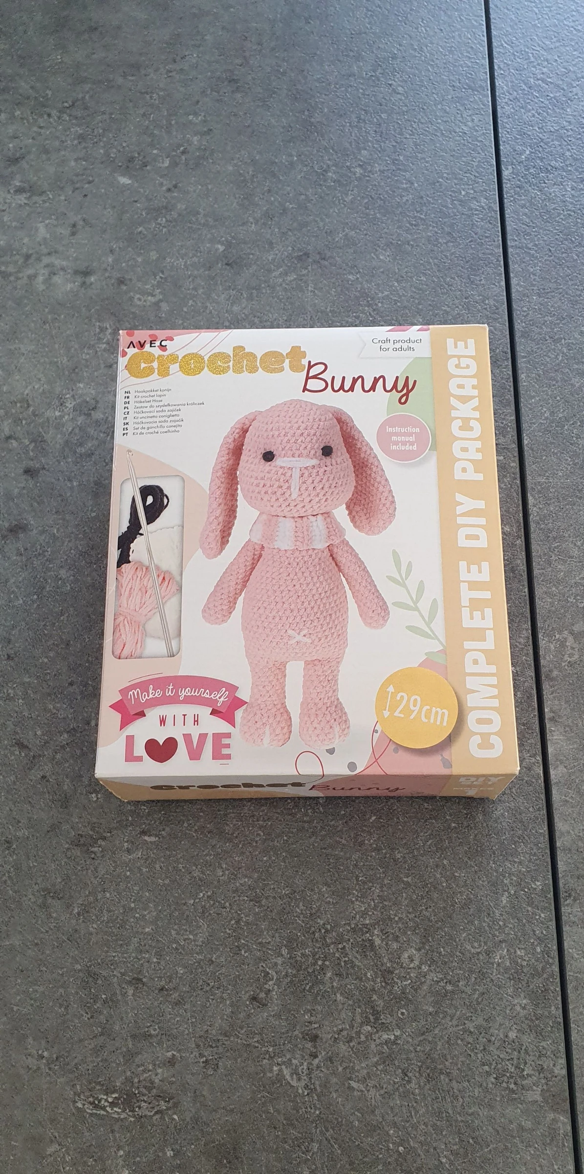 Lapin en crochet à faire